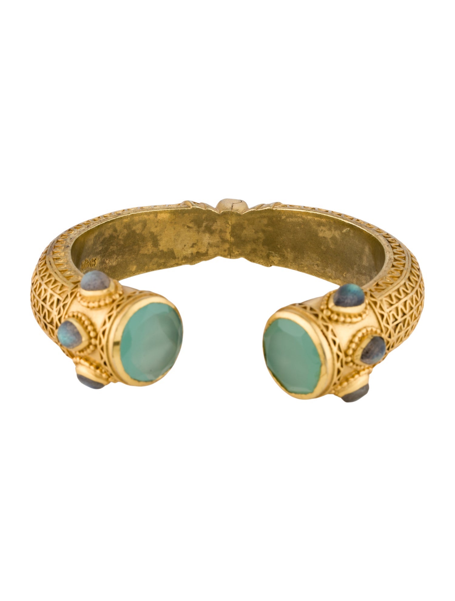 Julie Vos Glass Cannes Cuff Bracelet