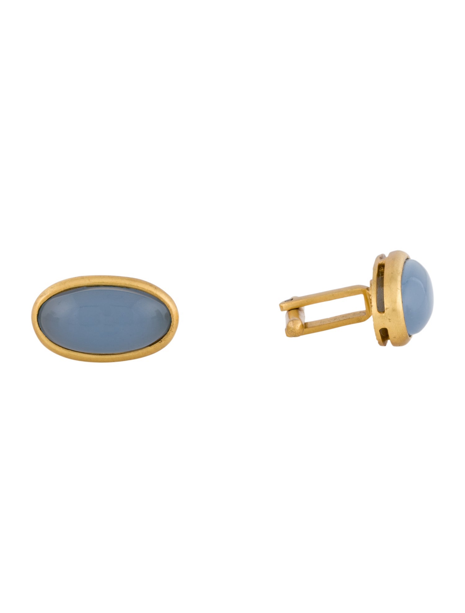 Julie Vos Blue Stone Cufflinks