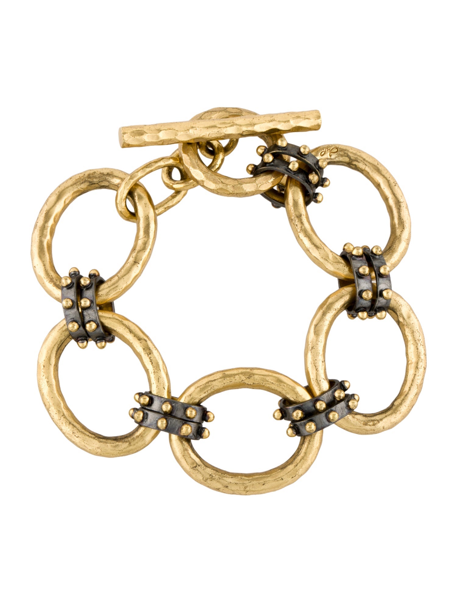 Julie Vos Two-Tone SoHo Link Bracelet