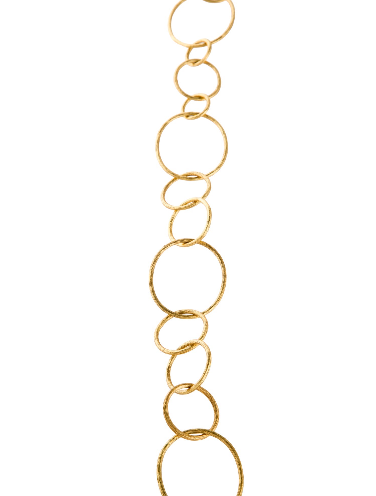 Julie Vos Colette Textured Chain Necklace