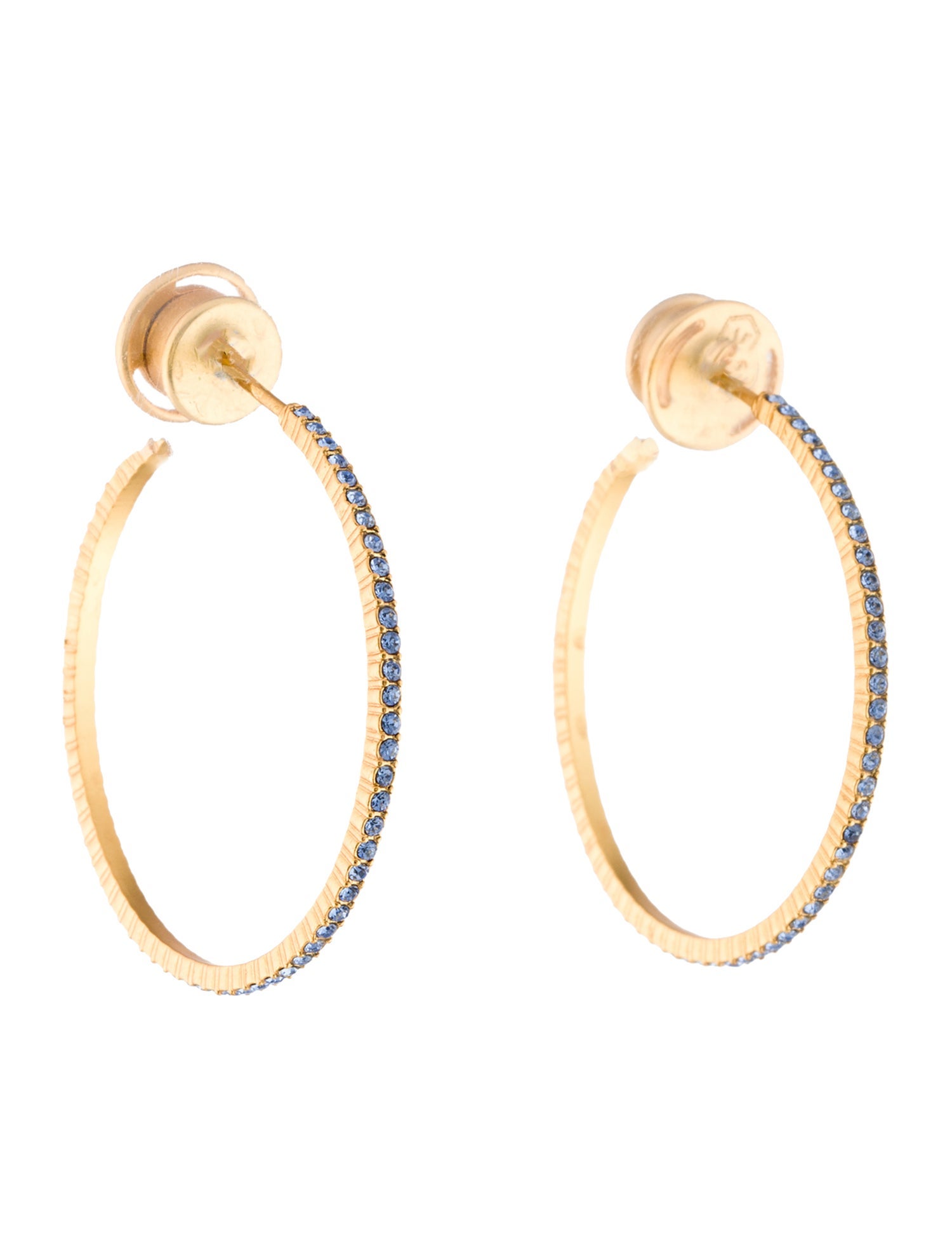 Julie Vos Cubic Zirconia Windsor Hoop Earrings