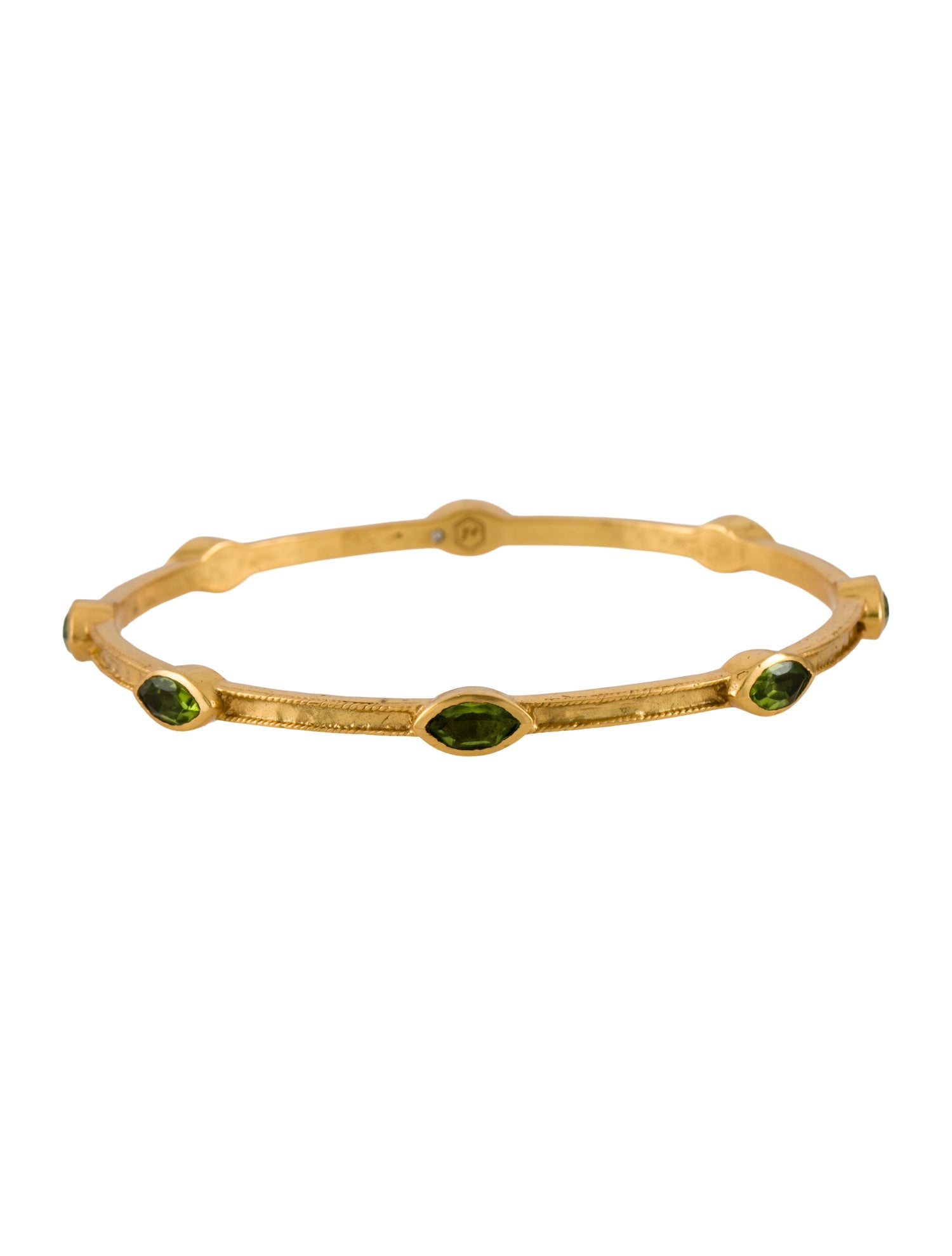 Julie Vos Crystal Bangle Bracelet