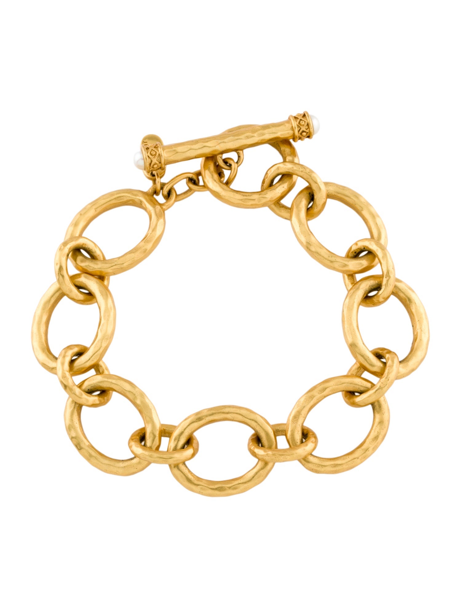 Julie Vos Pearl Link Bracelet.