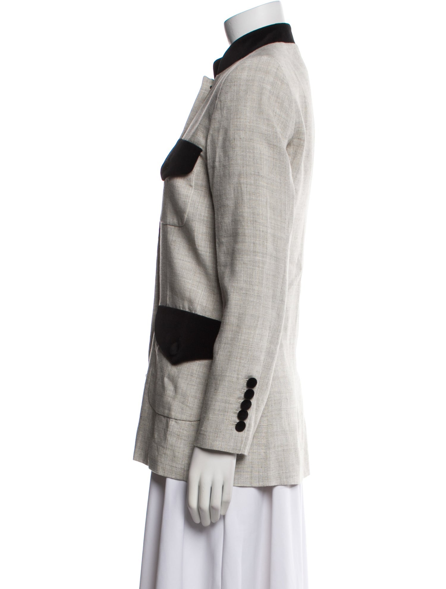 Liberowe Plaid Print Utility Jacket