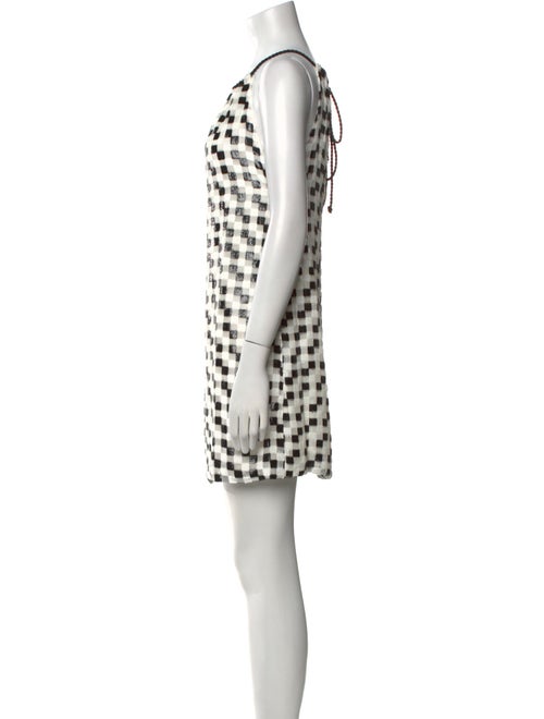 Liberowe Plaid Print Knee-Length Dress