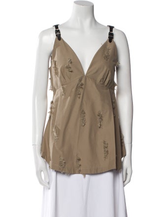 Durazzi Milano Silk Printed Top w/ Tags