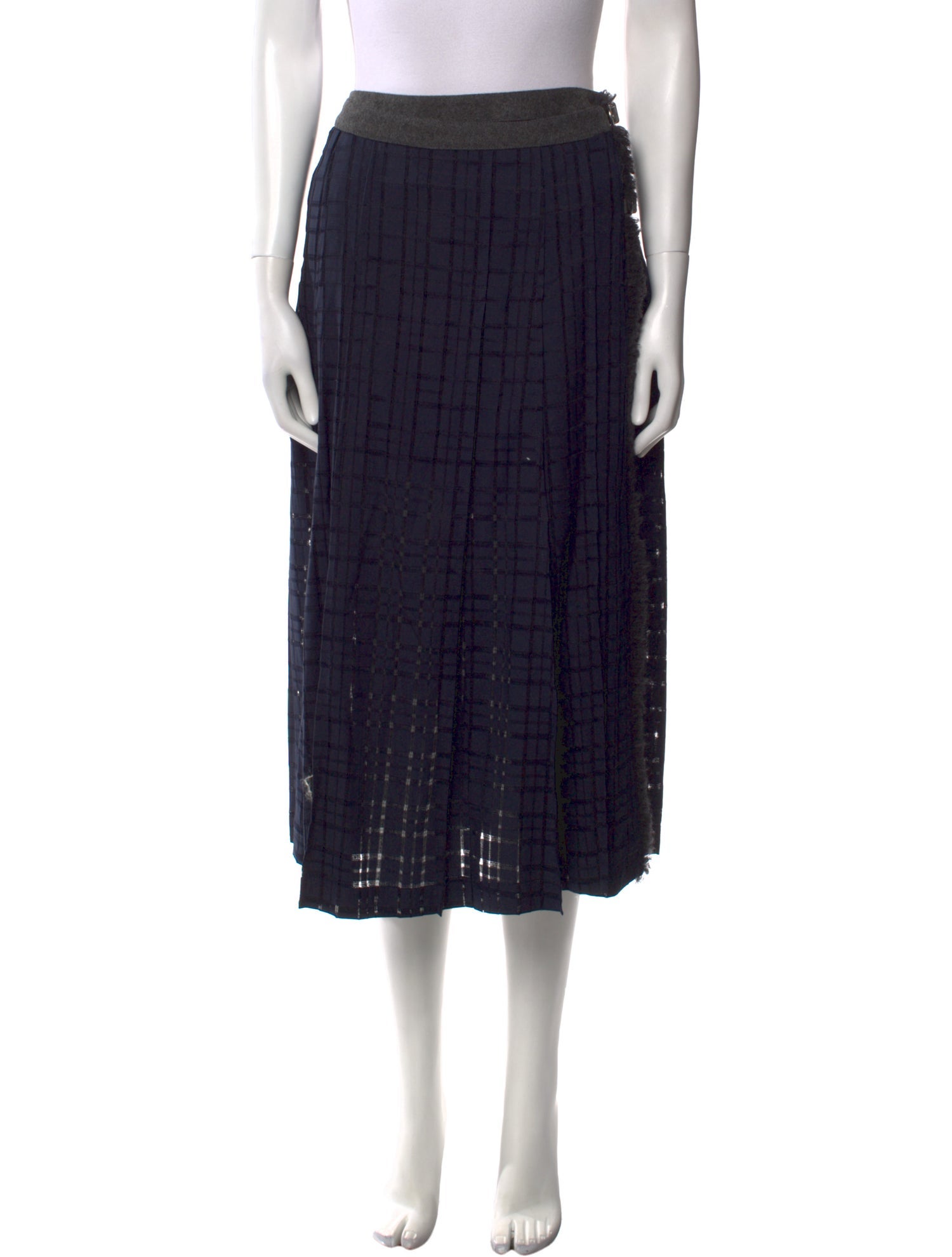 Durazzi Milano Merino Wool Midi Length Skirt w/ Tags