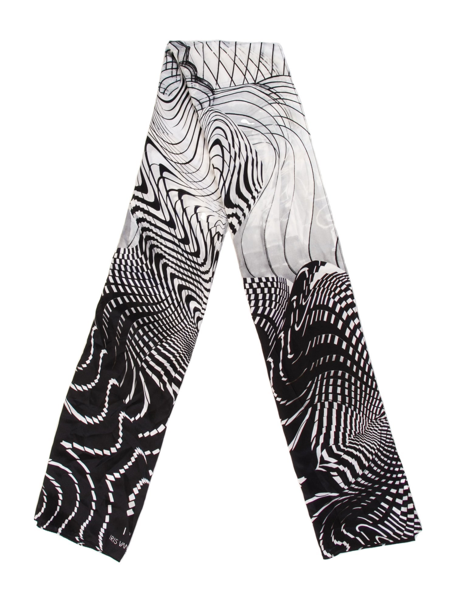 Iris Van Herpen Silk Printed Scarf