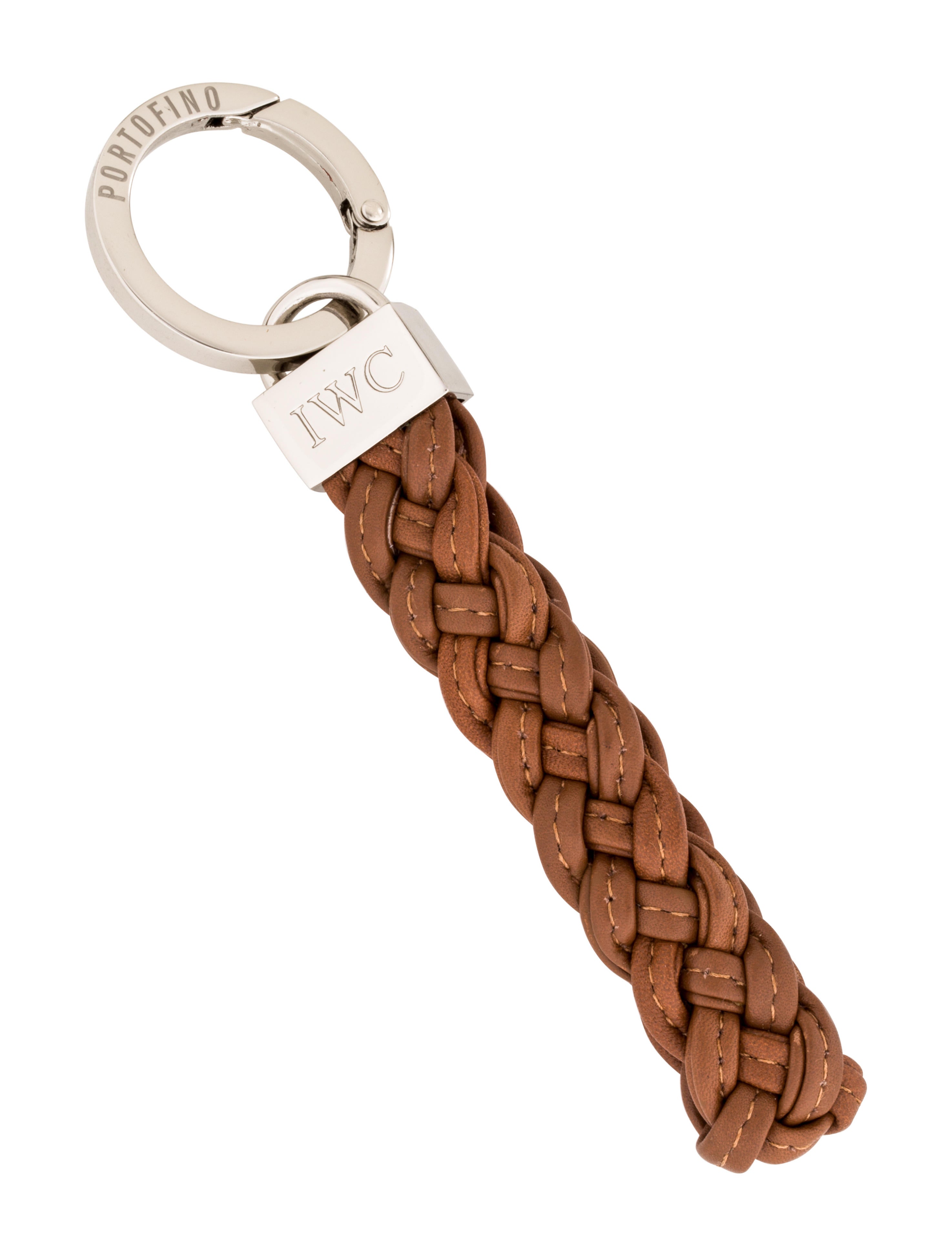 IWC Braided Leather Keychain Accessories IWC20118 The RealReal