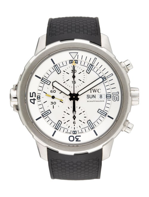 IWC Aquatimer watch silver