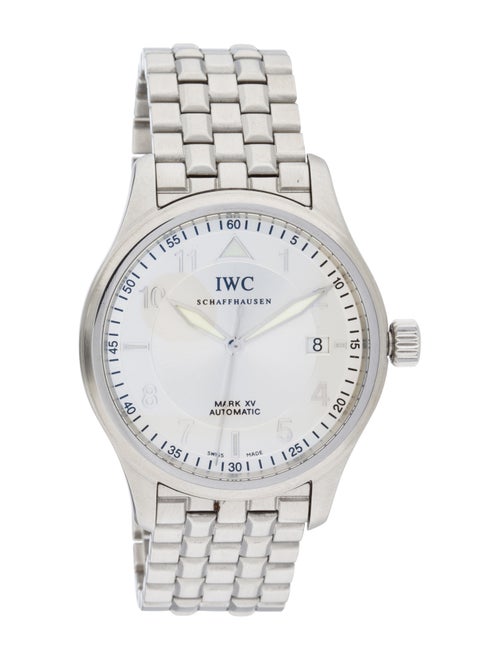 IWC Spitfire Mark XV Watch silver