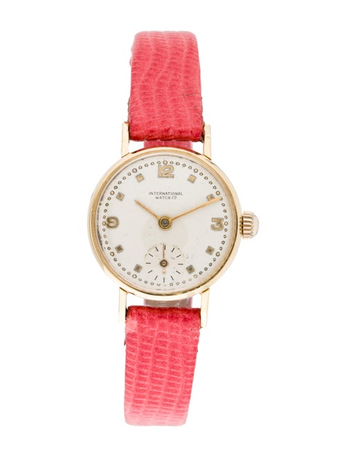 IWC Classic Watch yellow