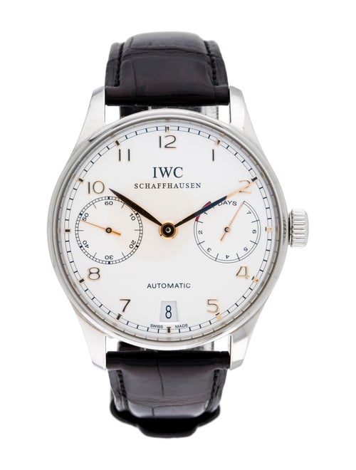 IWC Portuguese 7 Day Watch white