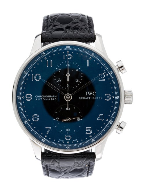 IWC Portugieser Chronograph Watch black