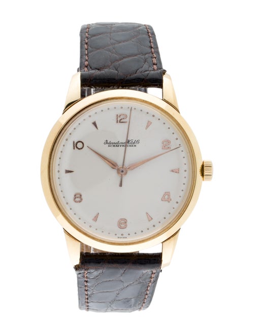 IWC Classic Watch Yellow