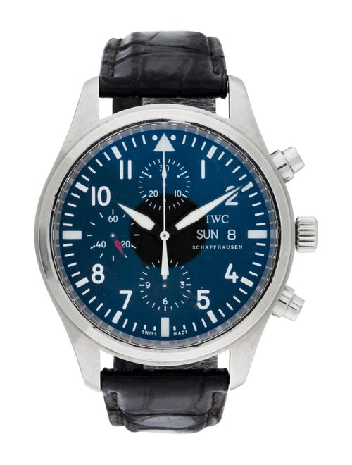 IWC Pilot's Chronograph Watch Black