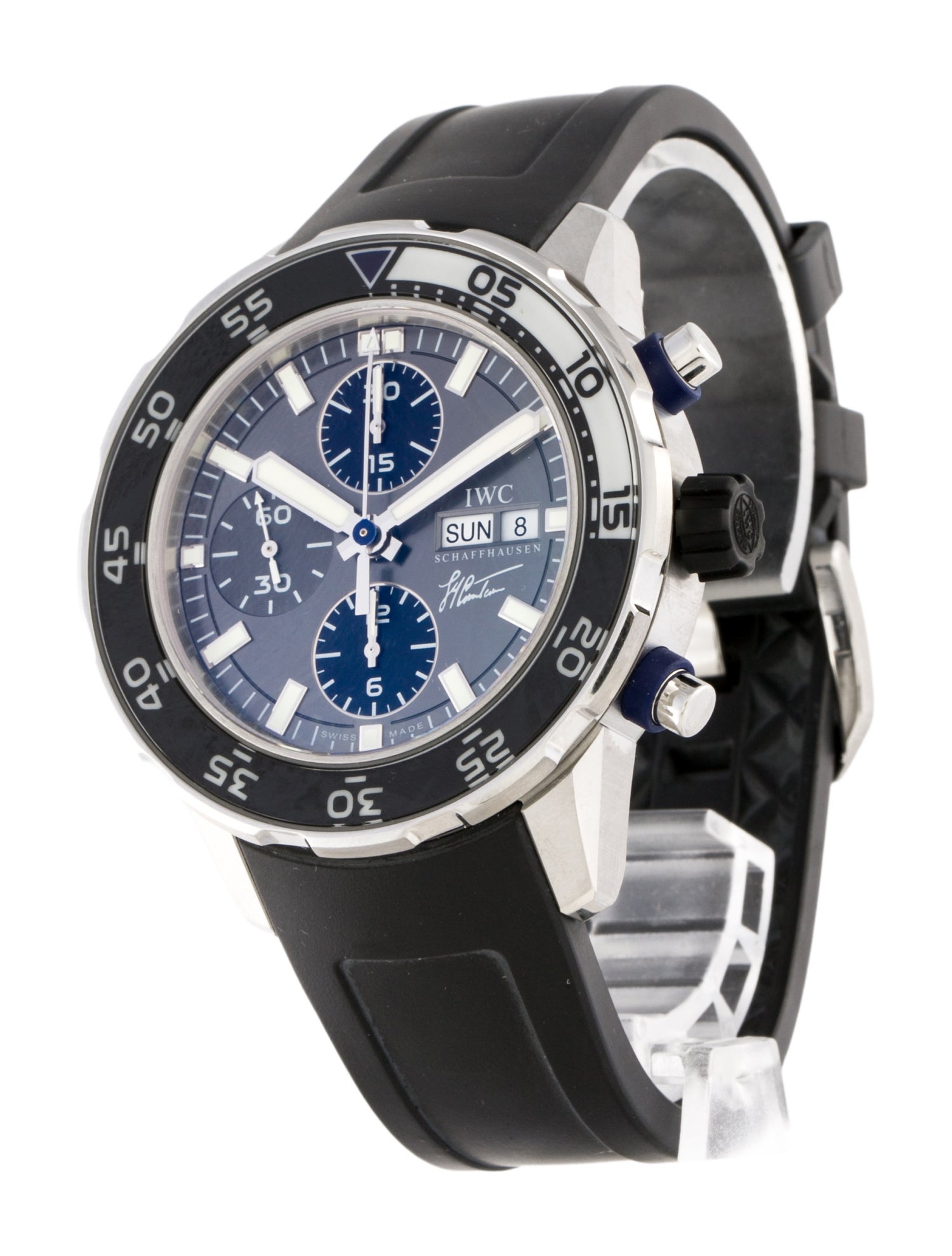 IWC Aquatimer Chronograph Edition Jacques-Yves Costeau Watch