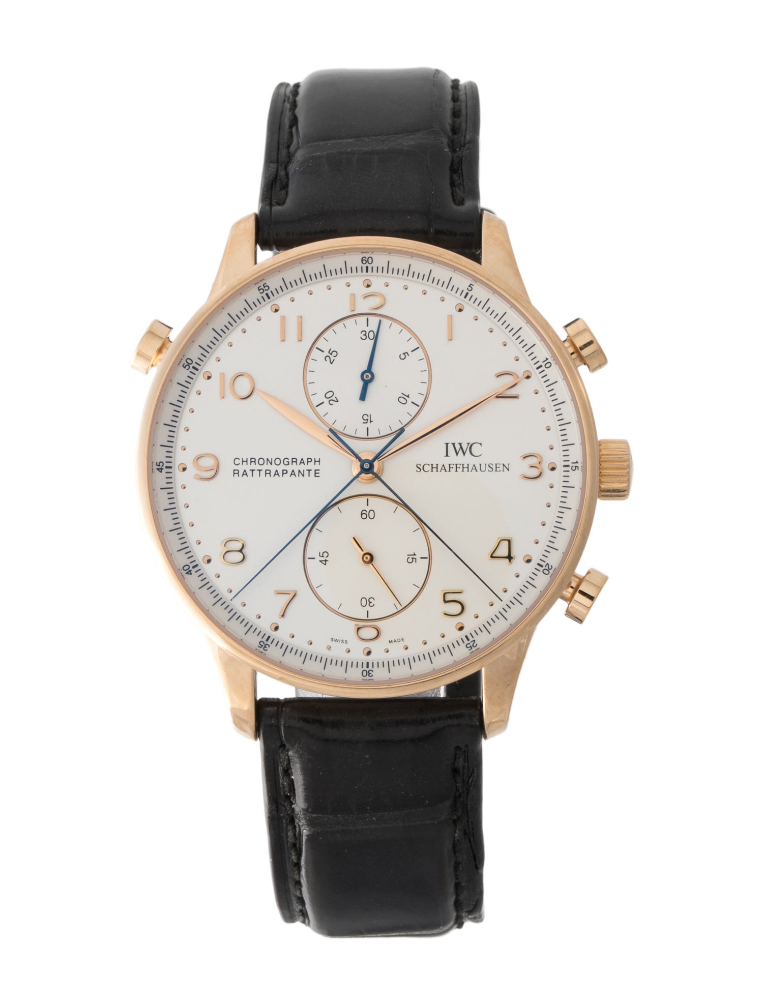 IWC Portuguese Chronograph Ratrrapante Watch