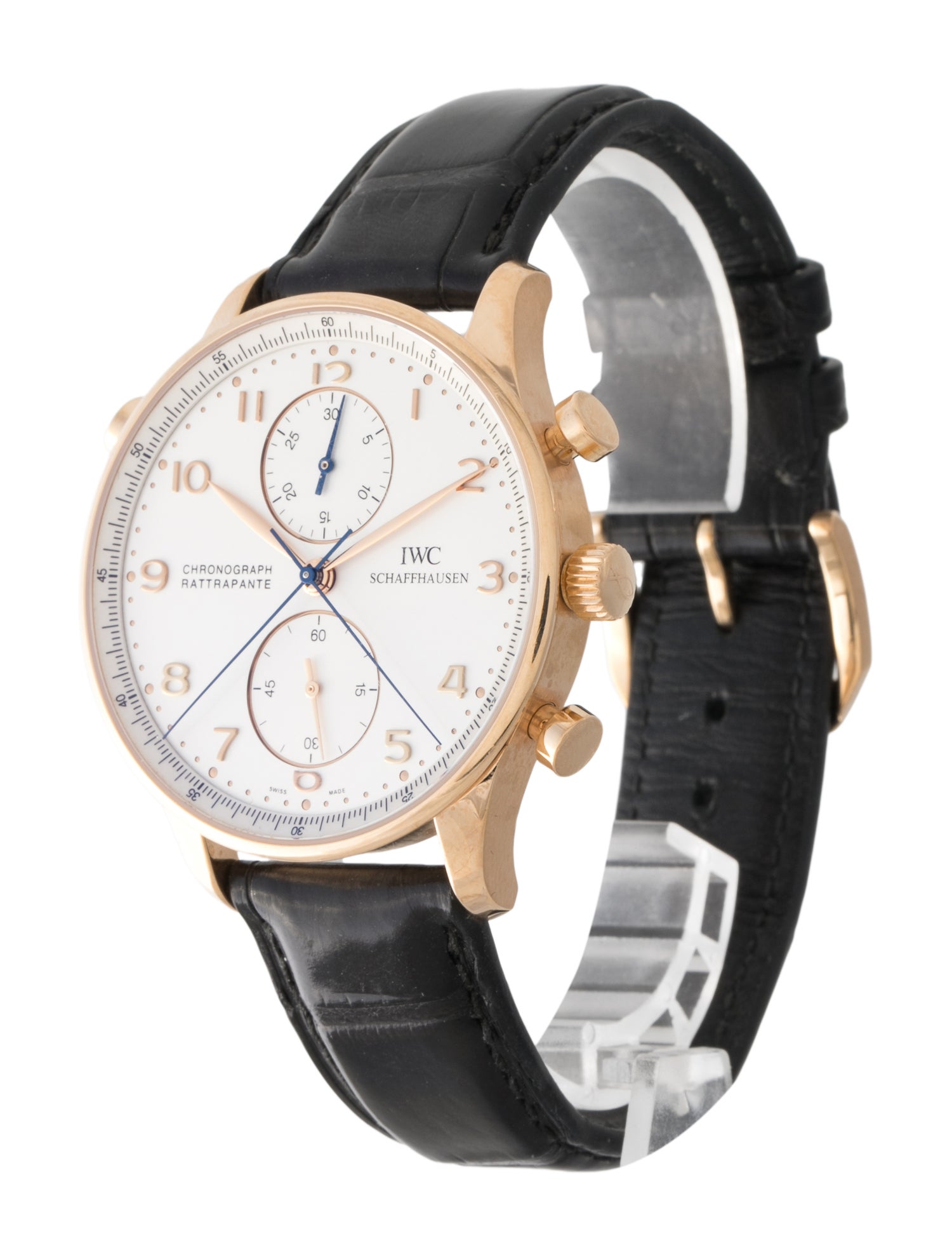 IWC Portuguese Chronograph Ratrrapante Watch
