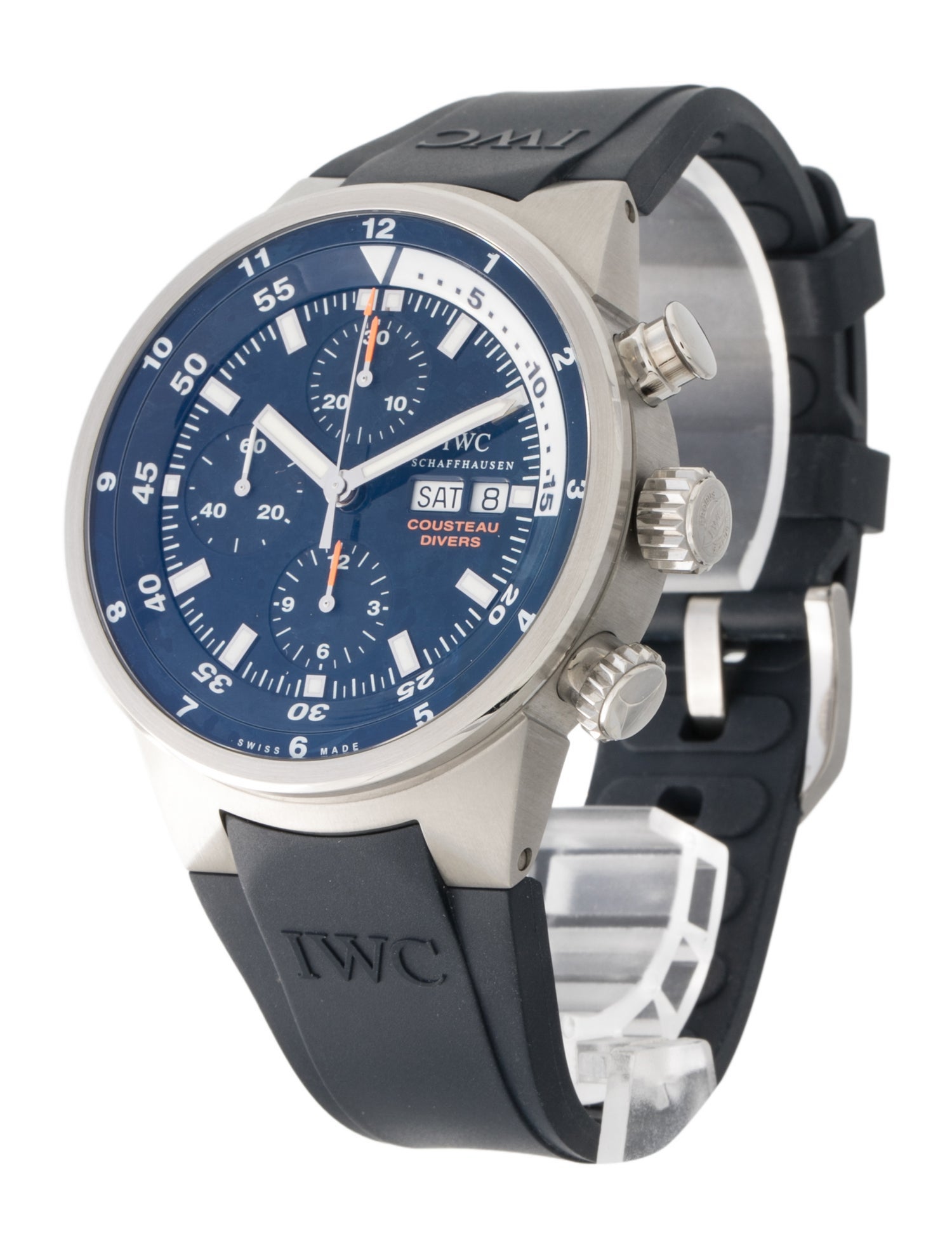 IWC Aquatimer Chronograph Cousteau Divers Calypso Watch