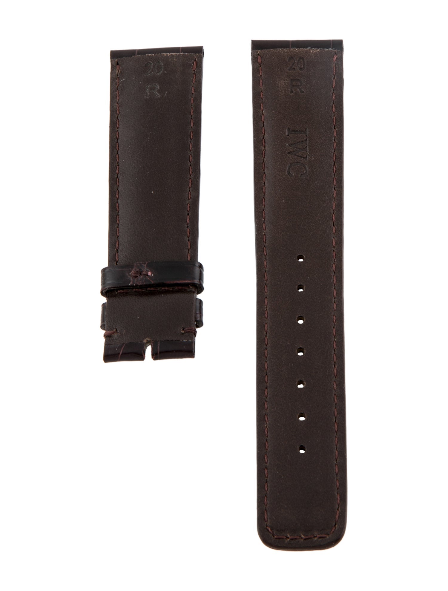 IWC 20mm Alligator Watch Strap