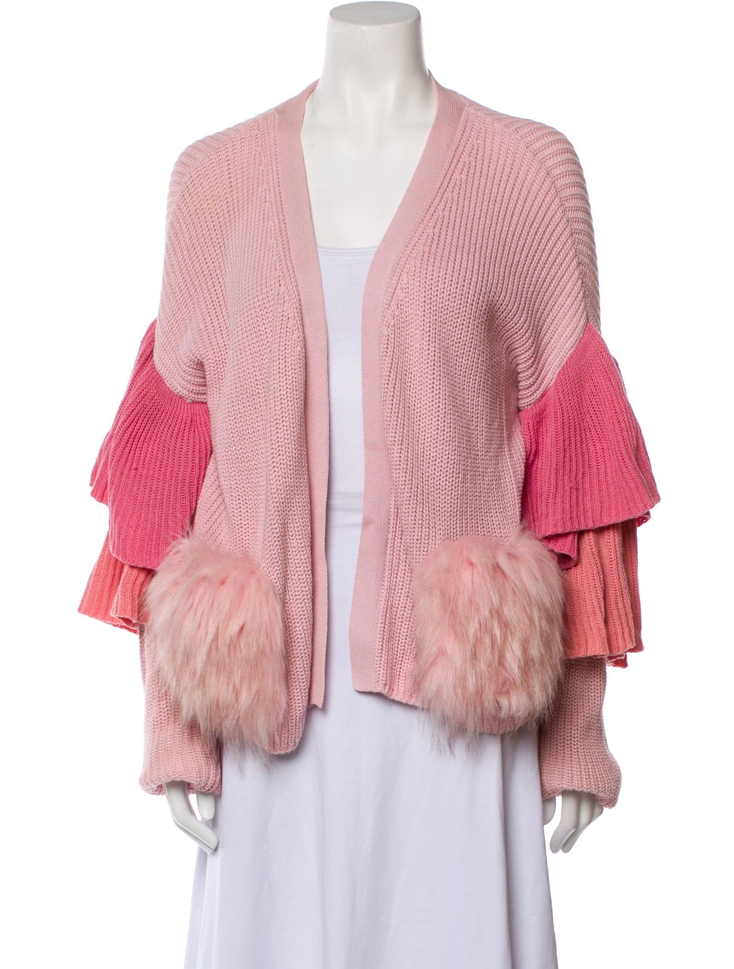 Izzak Azanei Open Front Sweater