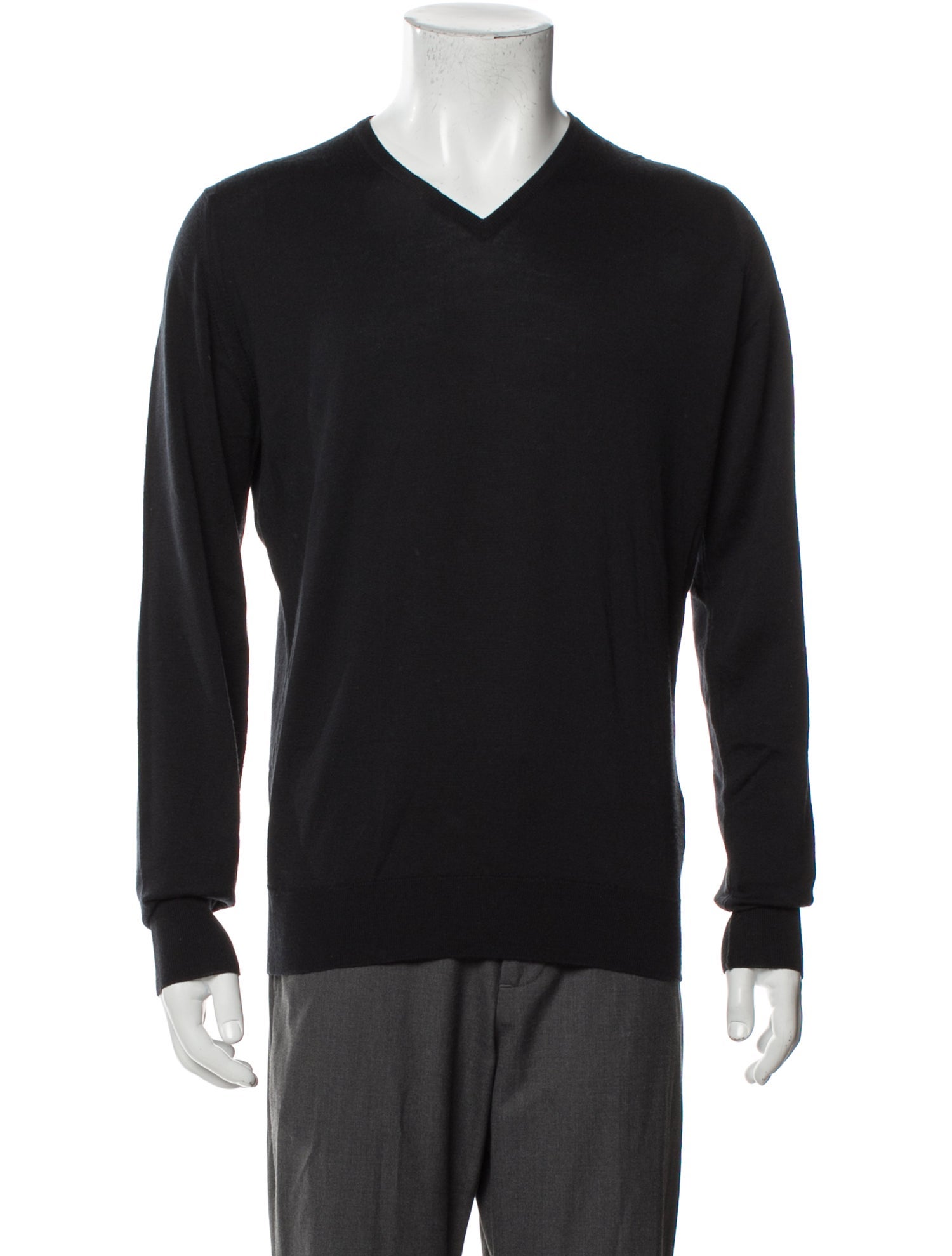 John Smedley Virgin Wool V-Neck Pullover