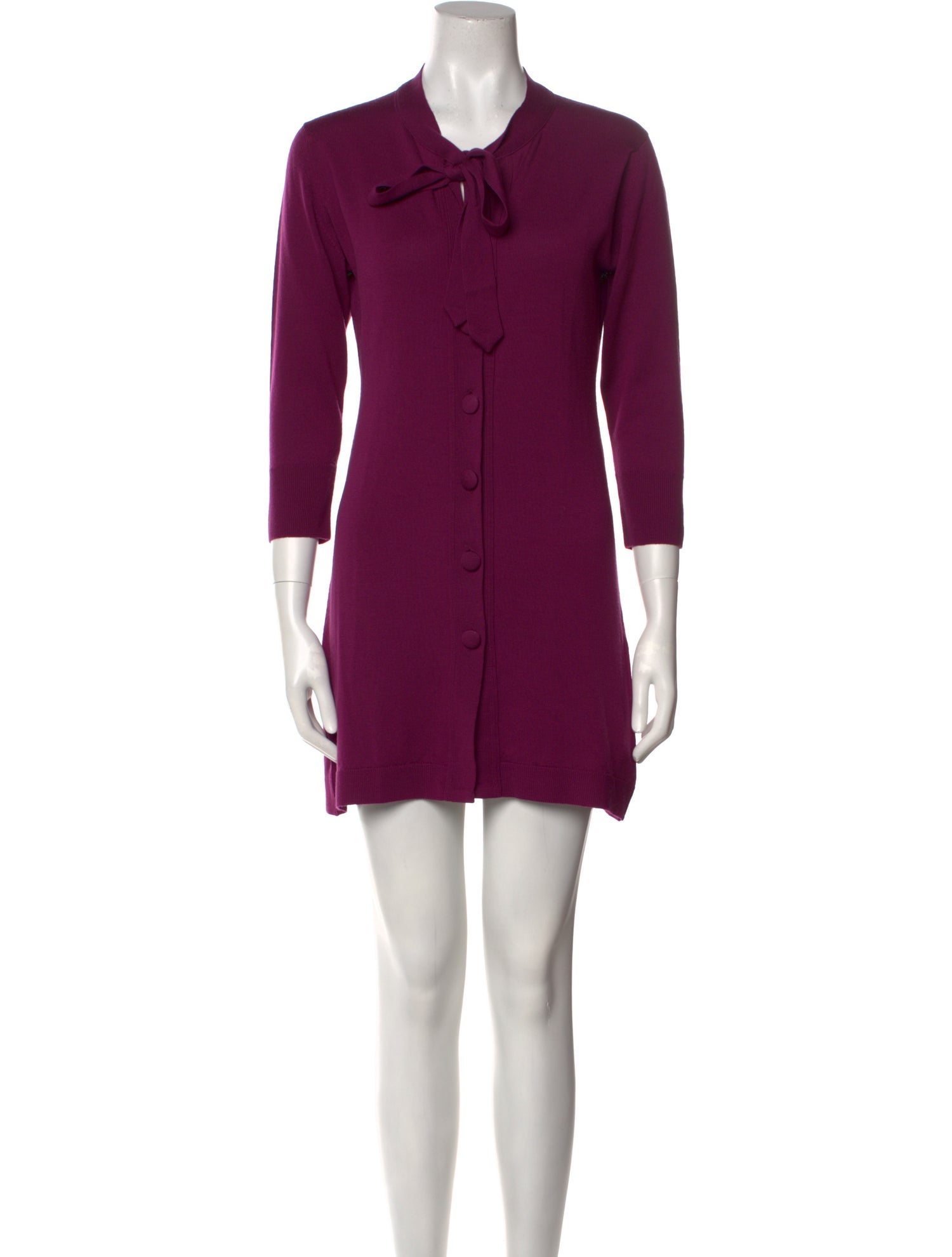 John Smedley Wool Mini Dress