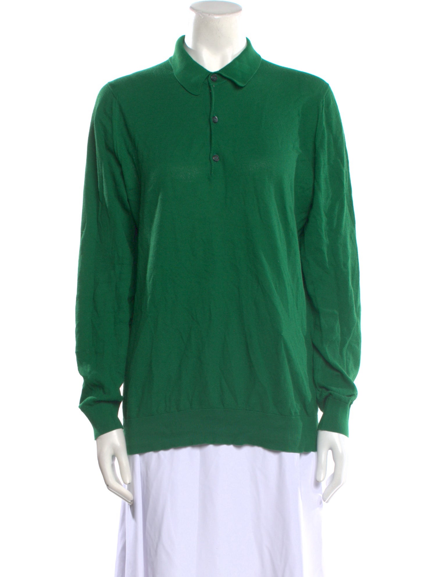 John Smedley Mock Neck Sweater