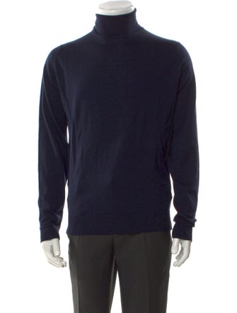 John Smedley Merino Wool Turtleneck Pullover