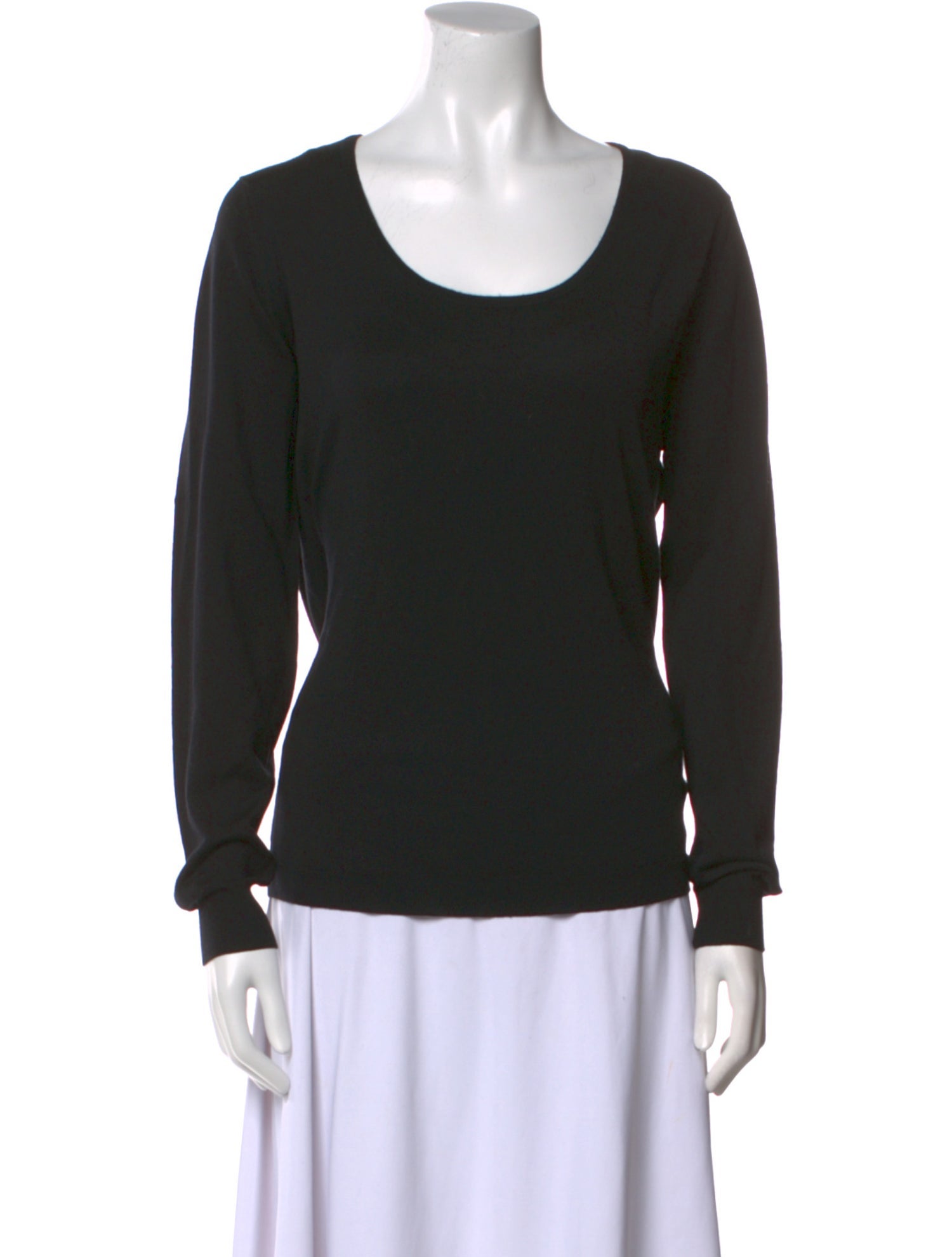 John Smedley Merino Wool Scoop Neck Sweater