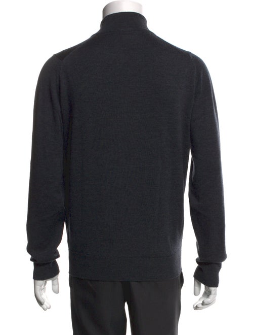 John Smedley Wool Mock Neck Pullover