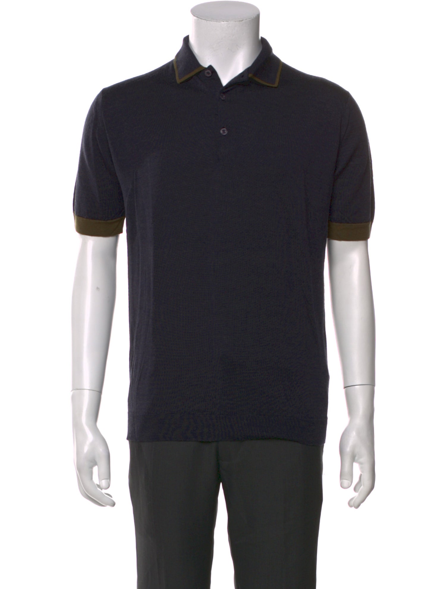 John Smedley Merino Wool Short Sleeve Shirt