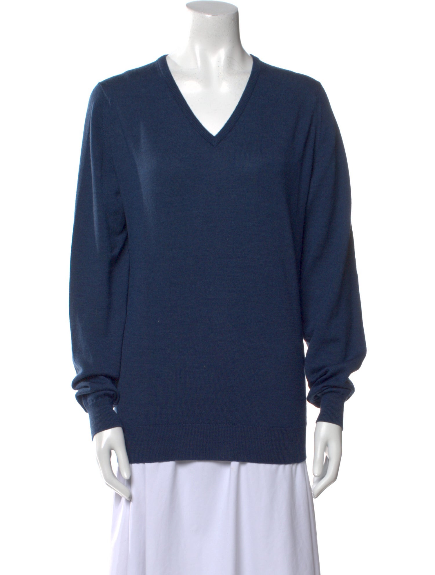 John Smedley Wool V-Neck Sweater