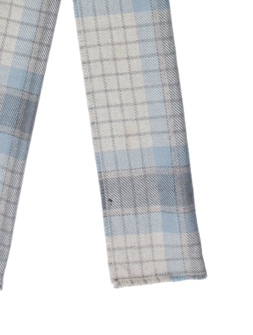 John Smedley Cashmere Striped Scarf