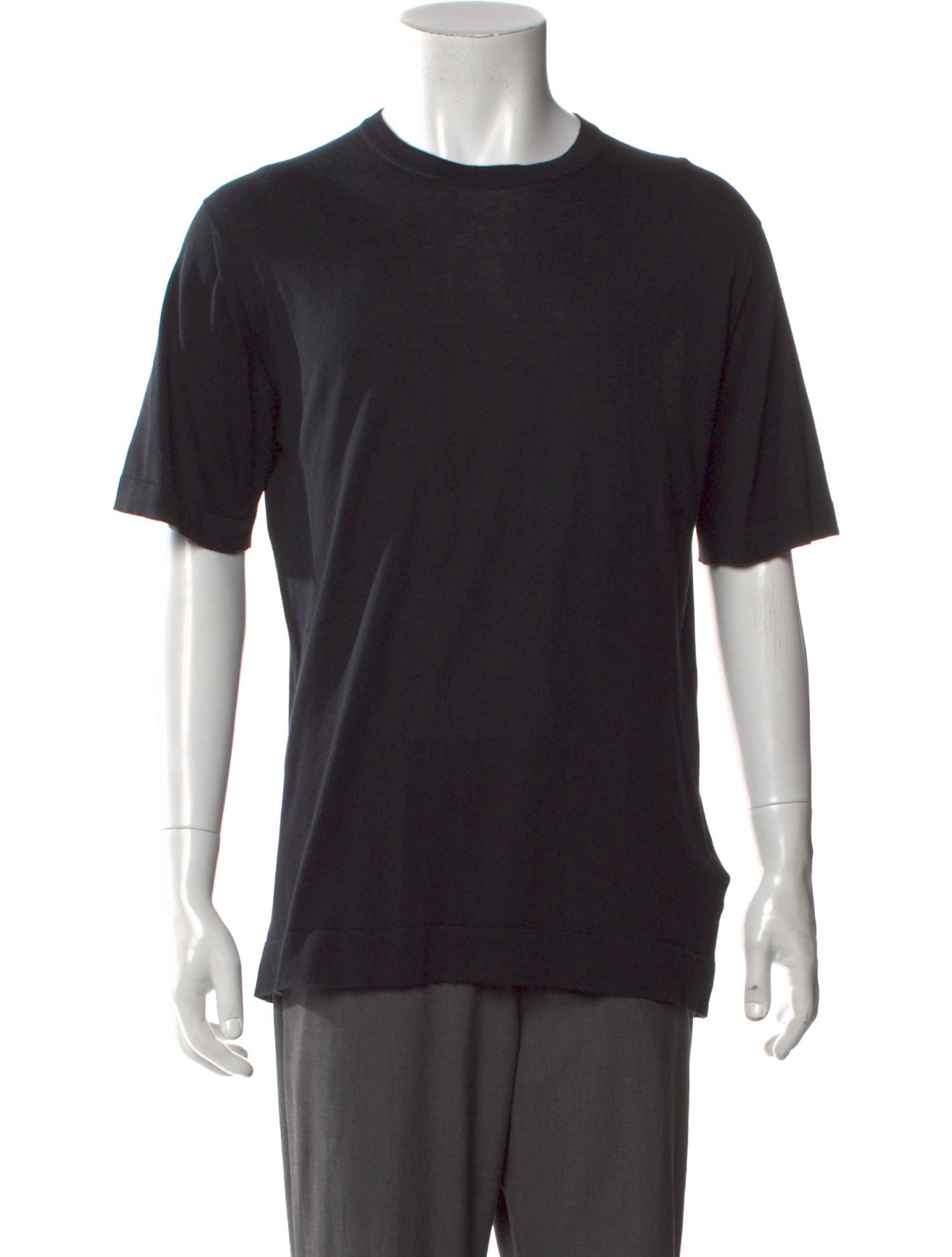 John Smedley Crew Neck Short Sleeve T-Shirt