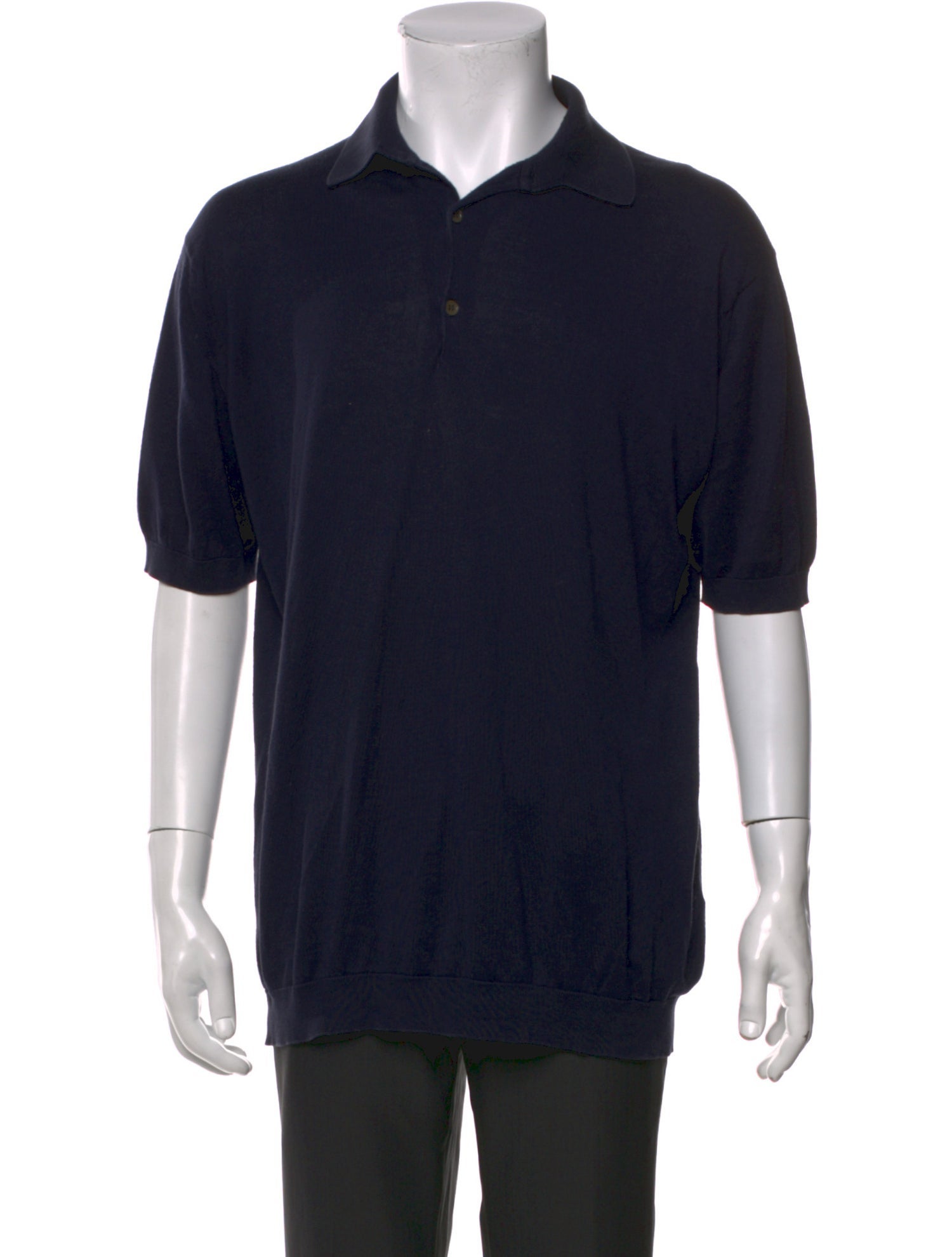 John Smedley Collar Short Sleeve Polo Shirt