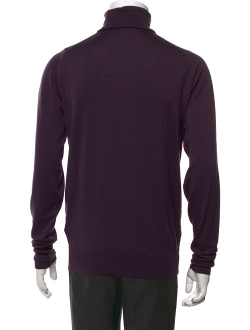 John Smedley Merino Wool Turtleneck Pullover