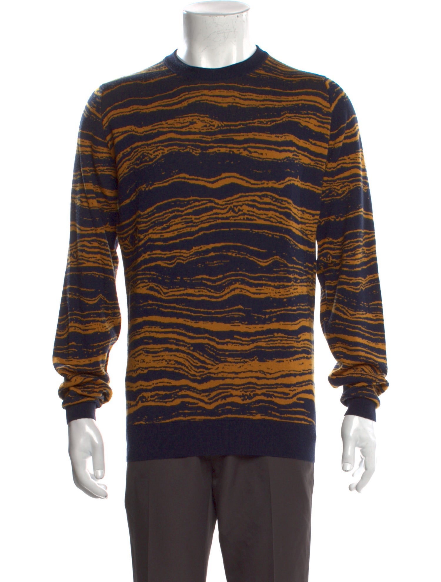 John Smedley Merino Wool Striped Pullover