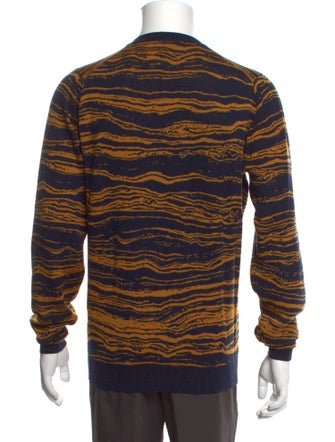 John Smedley Merino Wool Striped Pullover