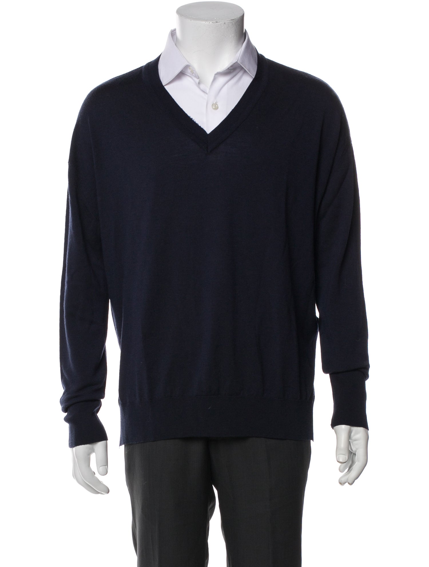 John Smedley Merino Wool V-Neck Pullover
