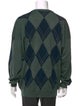 John Smedley Wool Plaid Print Pullover