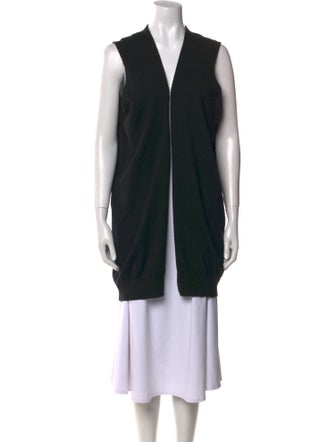 John Smedley Merino Wool Open Front Sweater