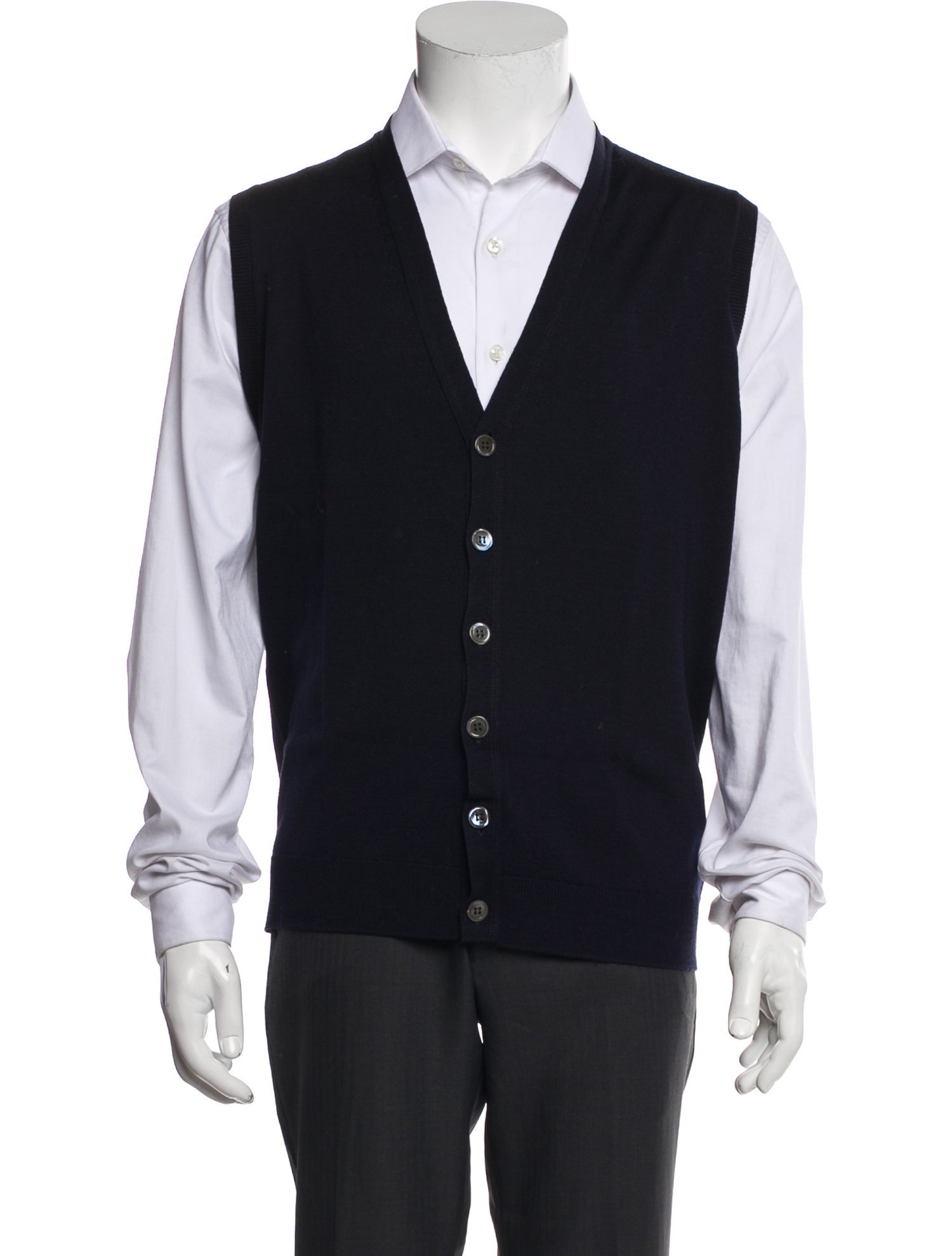 John Smedley Merino Wool V-Neck Cardigan