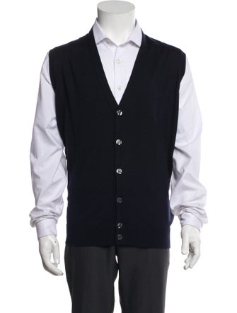 John Smedley Merino Wool V-Neck Cardigan