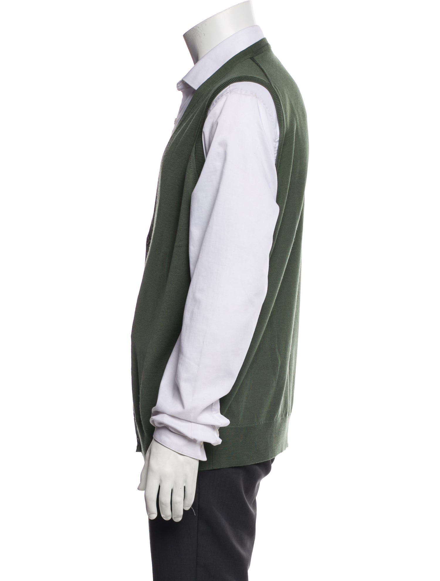 John Smedley V-Neck Sleeveless Sweater Vest