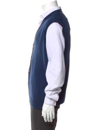 John Smedley V-Neck Sleeveless Sweater Vest