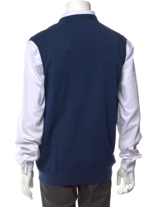 John Smedley V-Neck Sleeveless Sweater Vest