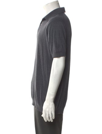 John Smedley Collar Short Sleeve Polo Shirt