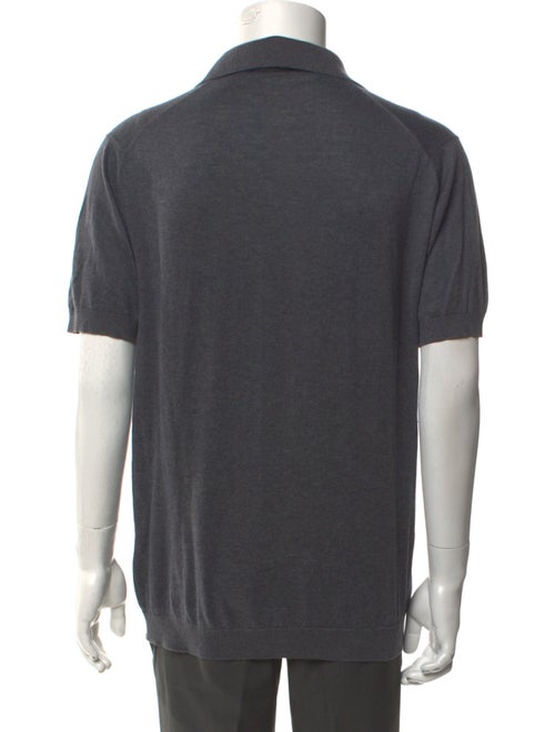 John Smedley Collar Short Sleeve Polo Shirt